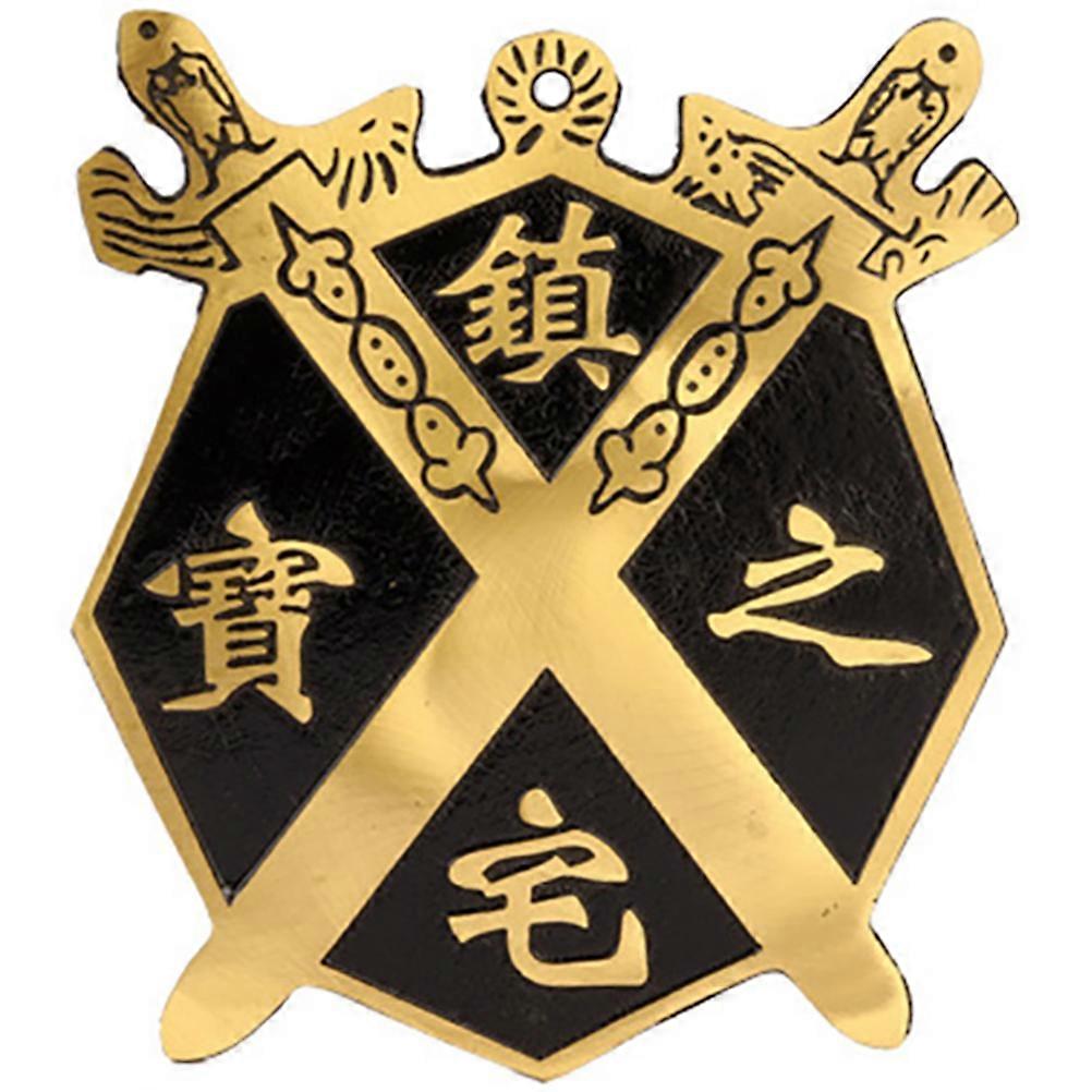 Home Decor Eight Trigrams Mirror for Auspicious Blessing 2Pcs Set