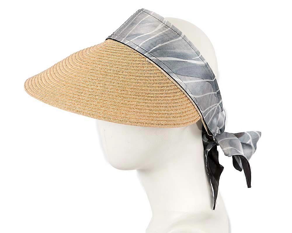 Straw visor sun hat CS051