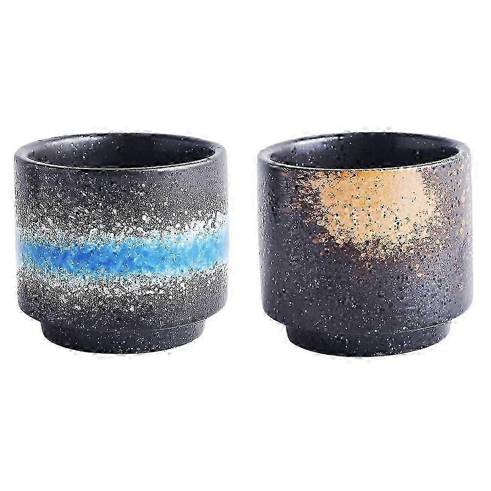Ceramic Sushi Cups Bar Use Portable 2Pcs