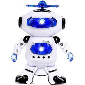 Educational Robot Toy with Gesture Sensing for Dancing, Talking and Body Part Learning