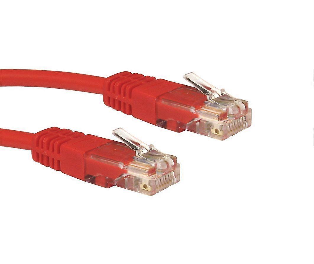 CMS Cables 2m Cat5e Networking Patch Cable - Red