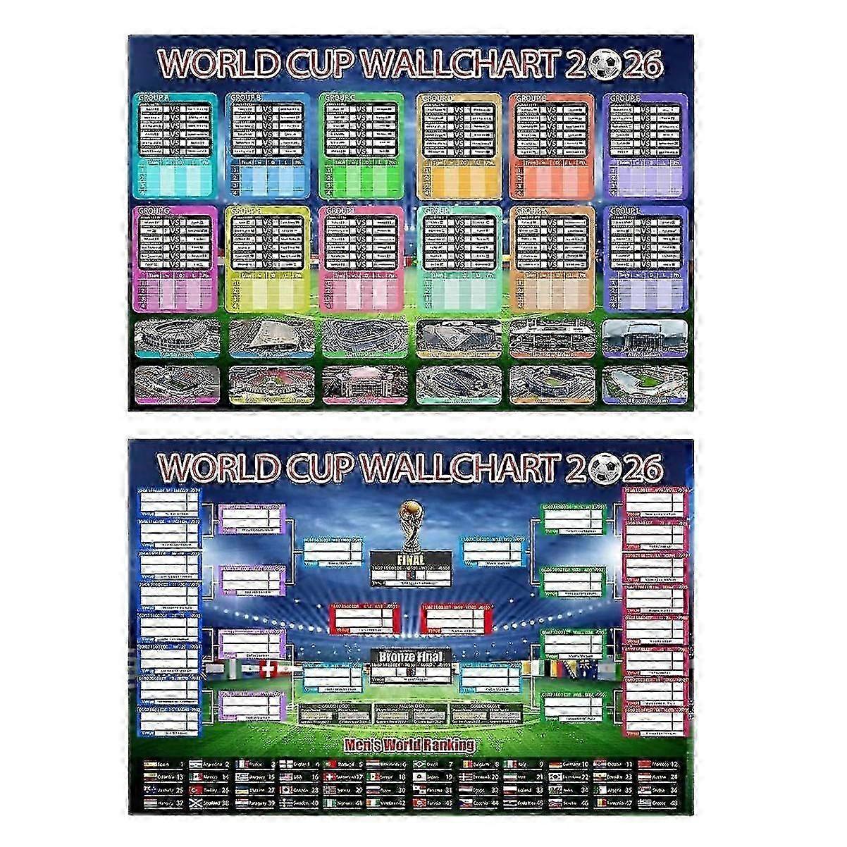 VM-programmet i 2026-plakaten