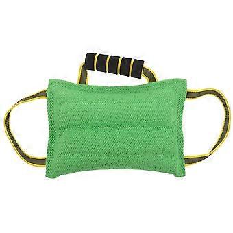Dog Bite Pillow: Tug of War Dog Toy - Training Equipment for Medium to Large Breeds - Safe Biting Pad with Strong Handles for Interactive Play and Pup