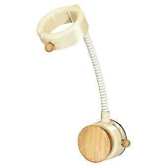 Suction Cup Mounted Hair Dryer Holder with 360 Degree Adjustable Rotation&Cord Storage for Bathroom Wall Installation 2026 NEW