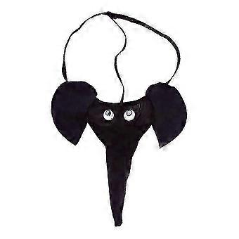 Men's underwear, polyester fiber material with elephant pattern, 1 piece, slight differences in color and size