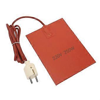 Tapete de aquecedor de silicone 150X200mm 200 Almofada de aquecimento de borracha de silicone rápida de isolamento para tubulações de equipamentos industriais