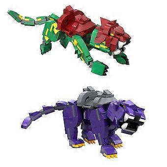 Moc Masters Battle Cat Panthor Klocki konstrukcyjne Film Kreatywne klocki Model Zabawki dla dzieci Urodziny Prezent na Boże Narodzenie