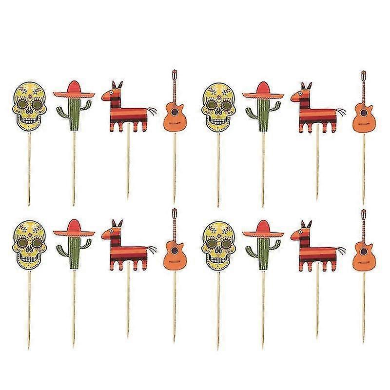 40pcs cake decorations , Hawaii Cake Decor