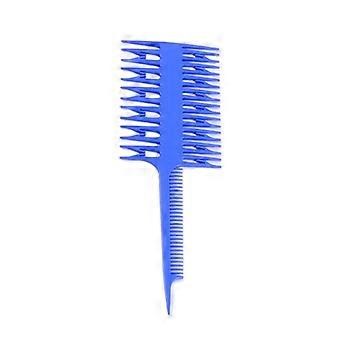 Barber Tool Artifact Double-Sided Coloring Highlighting Comb Wide Tooth Zone Dyeing Comb Fish Bone Hair Brush Salon Accessaries