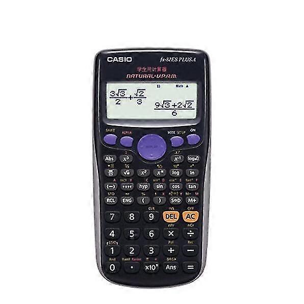 Calculadora científica Fx-82es Plus, Negro