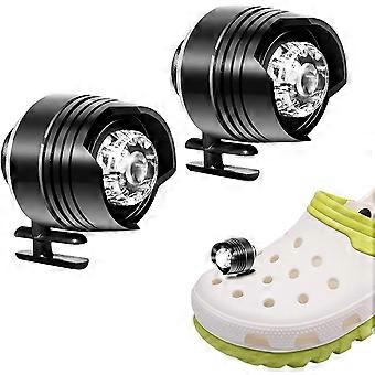 2Pcs LED Shoe Lights IPX5 Waterproof Running Shoe Lights with 3 Modes and Long Battery Life for Night Jogging