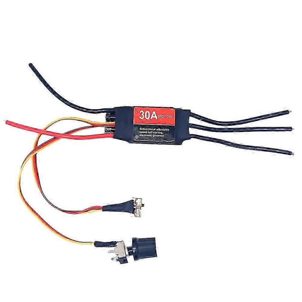 2-6S 30A ESC Bidirectional Brushless Speed Controller for DIY Fan