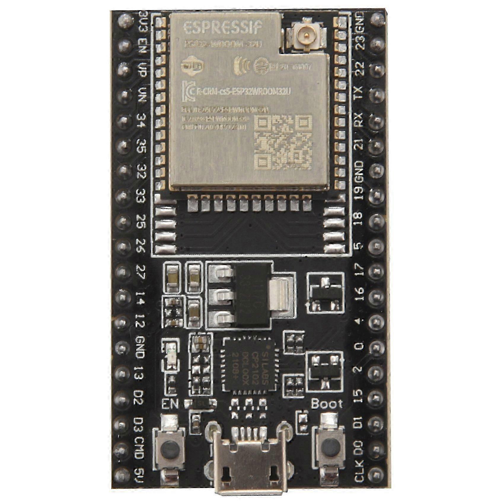 6PCS ESP32-DevKitC Core Board ESP32 Development Board ESP32-WROOM-32U Wireless WiFi Development Boa