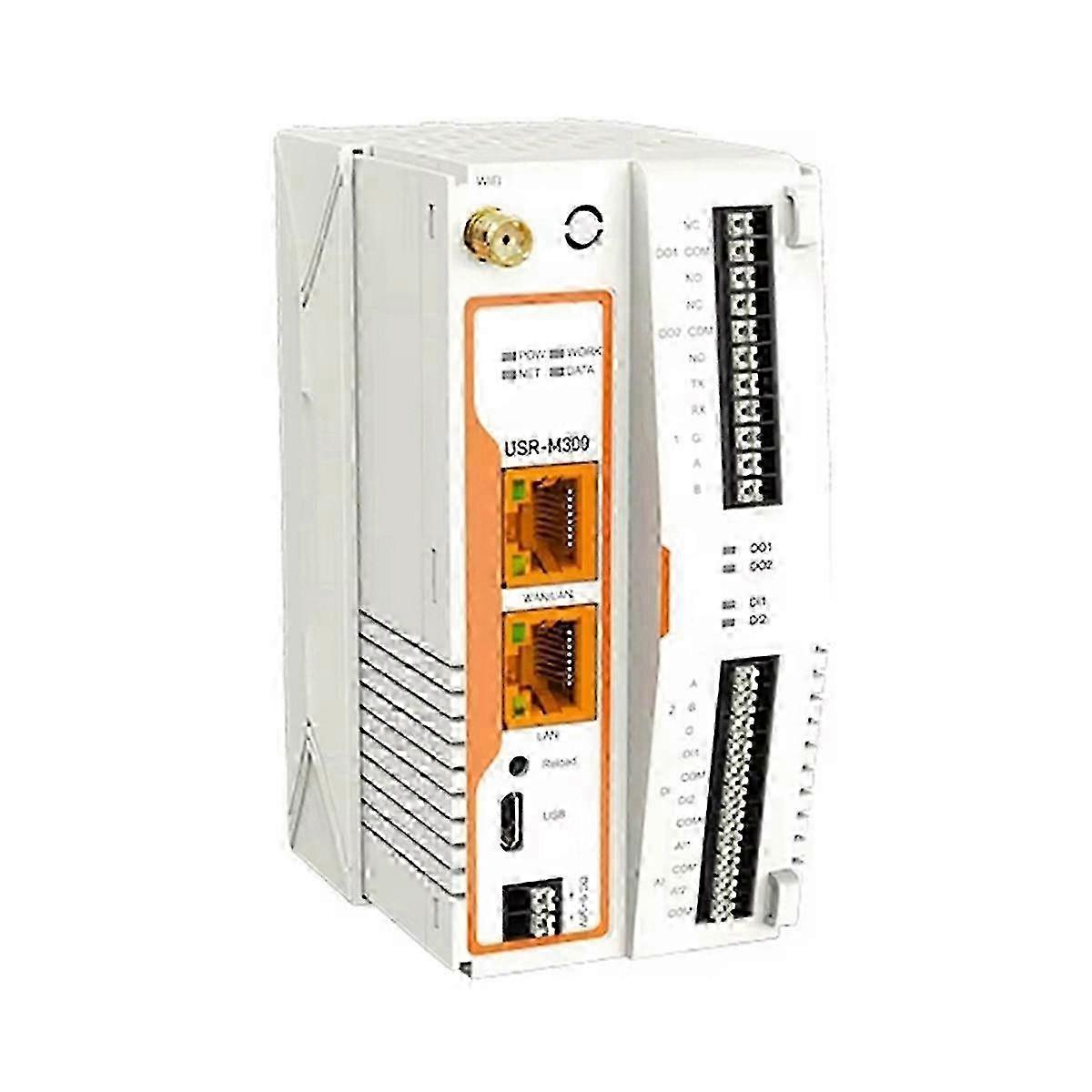 Industrial IoT Gateway M300 with 4G Computing & Modbus - EU PLC IoT IO Controller Edge Solution