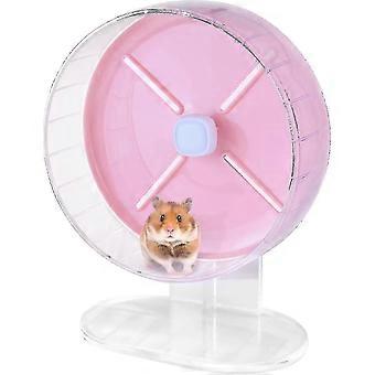 20cm Hamsterhjul, Supertyst hamsterhjul med justerbart stativ