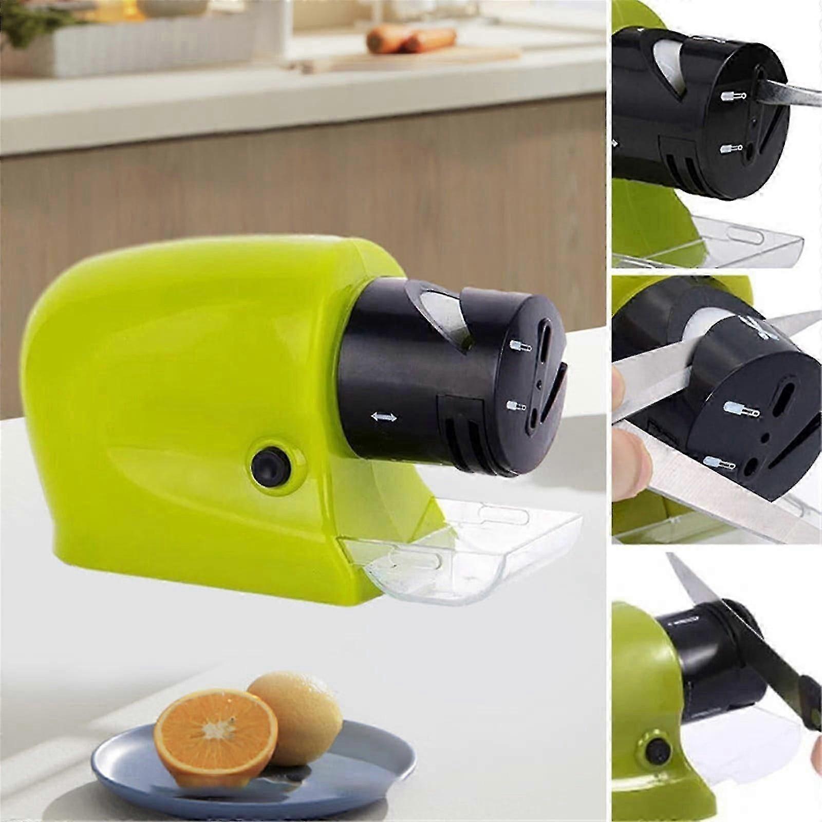 Clearance Electric Knife Sharpener Kitchen Multifunctional Fully Automatic Knife Sharpener