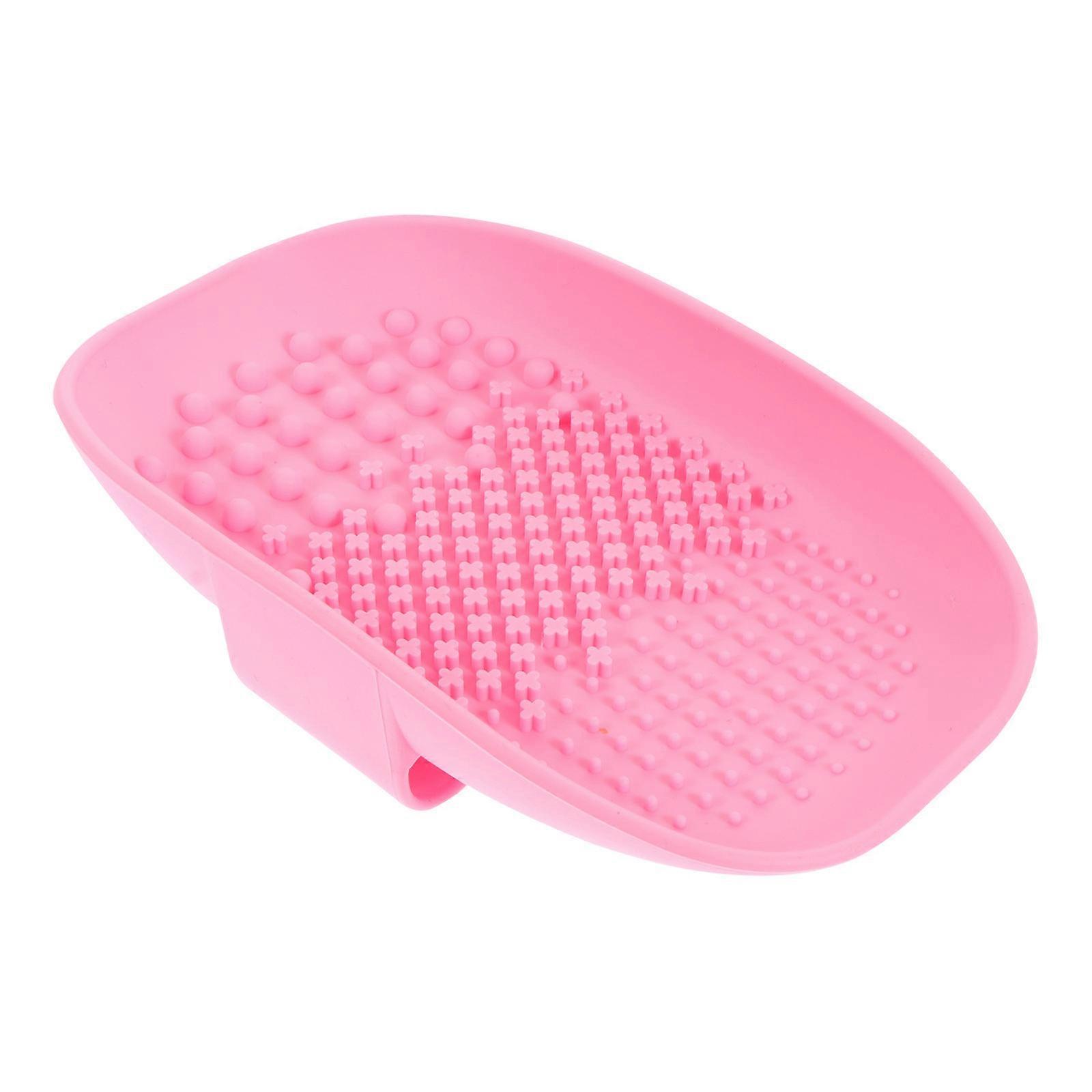 Makeup Brush Cleaning Mat Cosmetic Cleaner Pads for 2Pcs Usage