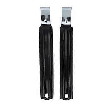 2Pcs Vinyl Siding Removal Tool 7 Inches Steel Blade Vinyl Installation and Removal Tool with Extra Long Handle for Installation Repair(YMCAT)