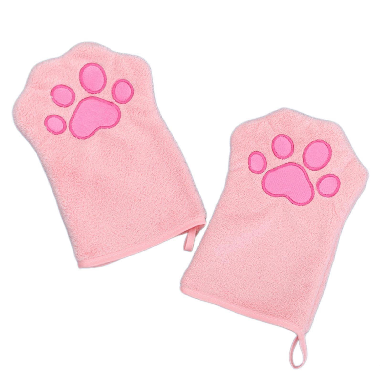 Quick-Dry Microfiber Paw Cleaning Glove