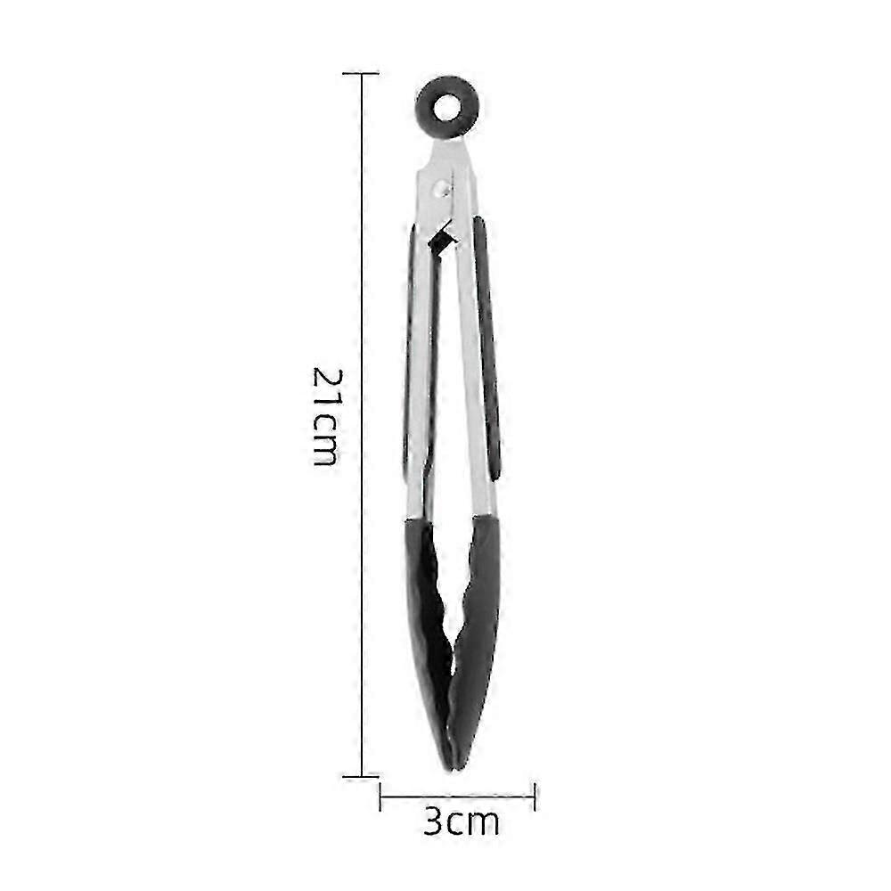 Mini Tongs With Silicone Tips Serving Tongs