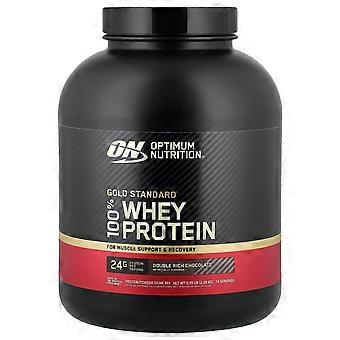 Optimum Nutrition, Gold Standard® 100% Molkenprotein, Double Rich Chocolate, 5,05 lb (2,29 kg)