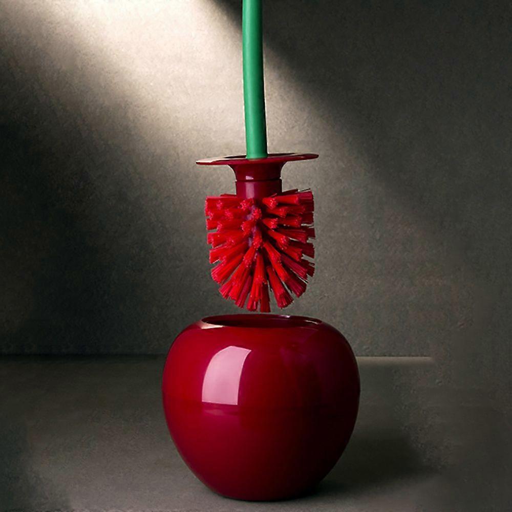 Charming Cherry Leakproof Space-saving Toilet Brush