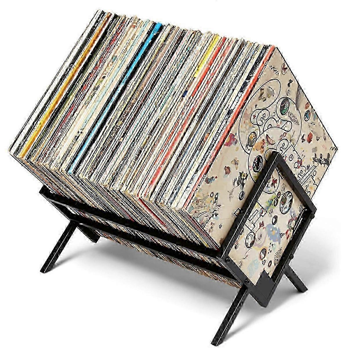 Matte Black Vinyl Shelf 100LP