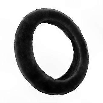 Soft Winter Steering Wheel Cover Premium Imitation Fur Universal Fit for Cars Easy Installation Warm and Comfortable Accessory