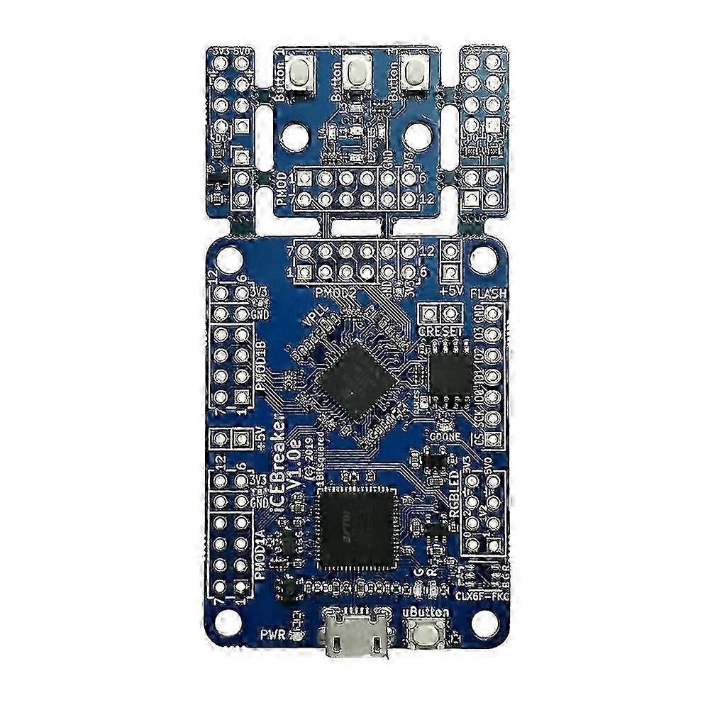 ICEBreaker 1.0E Python-compatible FPGA development board: simplified graphical programming, easy execution of simple RISC-VWHBYV
