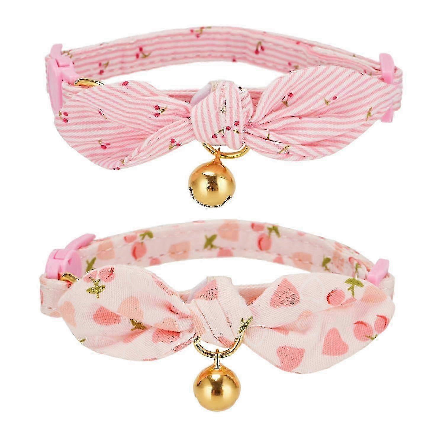 Soft Adjustable Kitten Collar with Bell