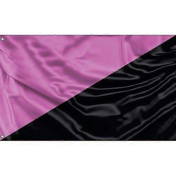 Queer Anarchism Flag Pattern 092
