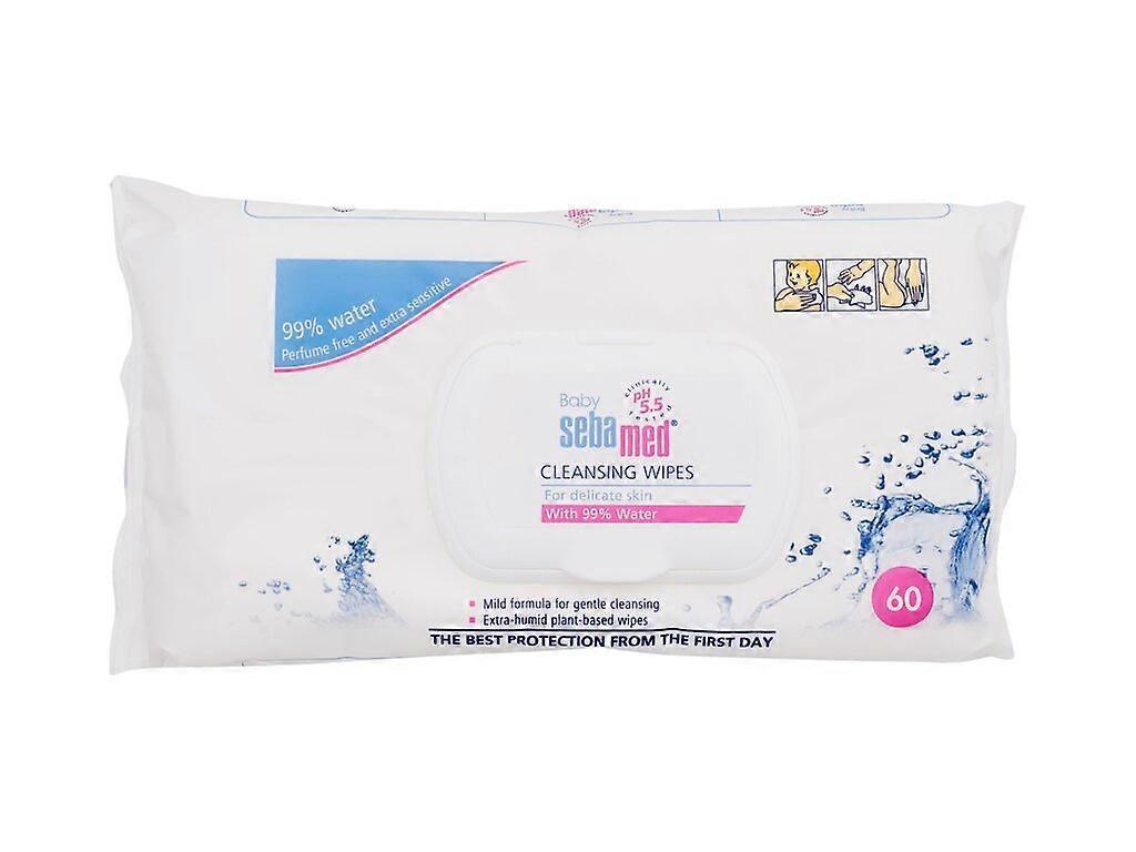 Moist Wipes Sebamed (60 Units)