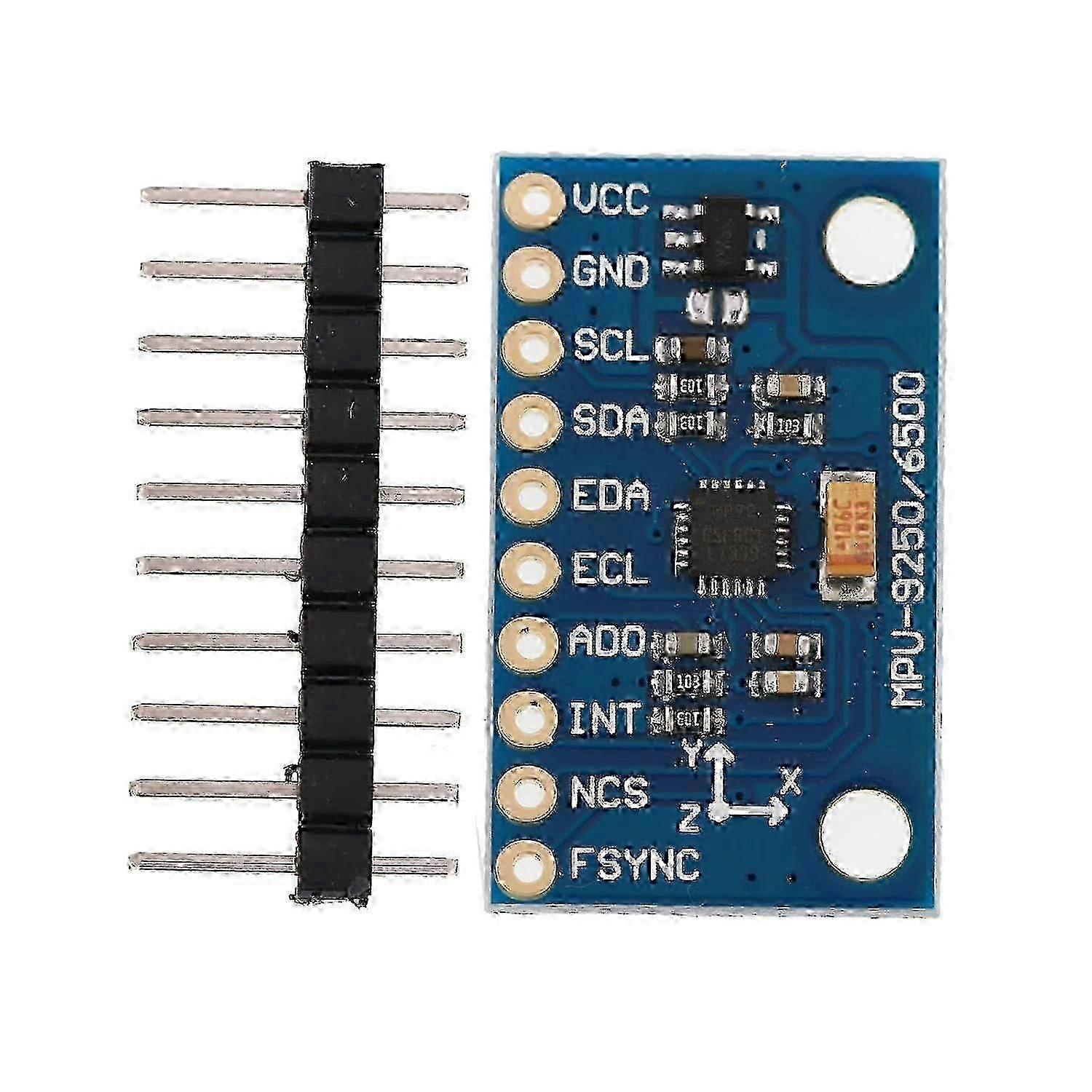 2pcs 9Axis Gyroscopes Accelerometer Sensor Modules Replacement 9Axis Accelerometer Sensor Modules Easy to Use