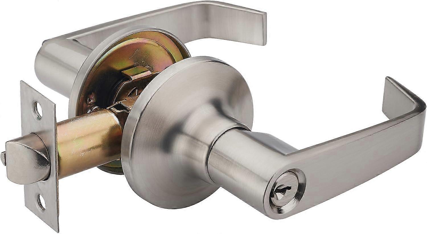 Keyed Entry Door Lever Set Reversible