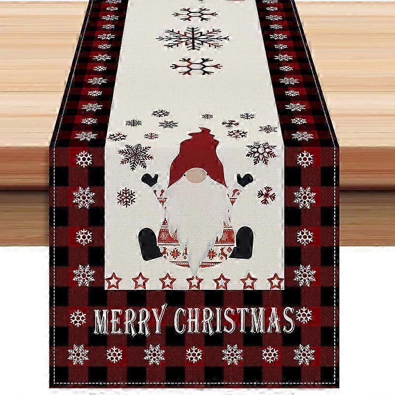 Linen Christmas Table Runner