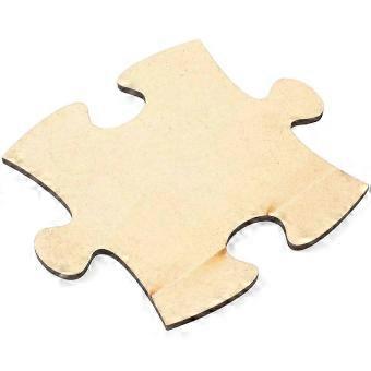 Set of 100 Blank Unfinished Wooden Jigsaw Puzzles Easy Painting DIY Puzzle Pieces for Art Craft-bj