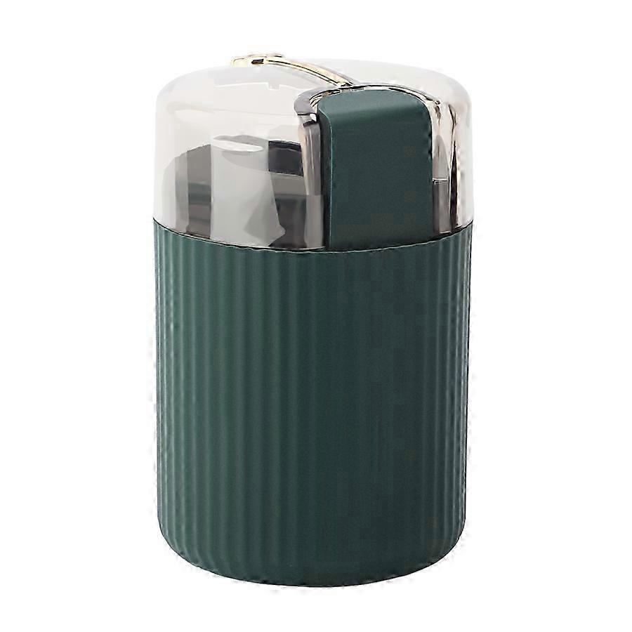 Dark Green Toothpick Dispenser - Simple and Convenient Use