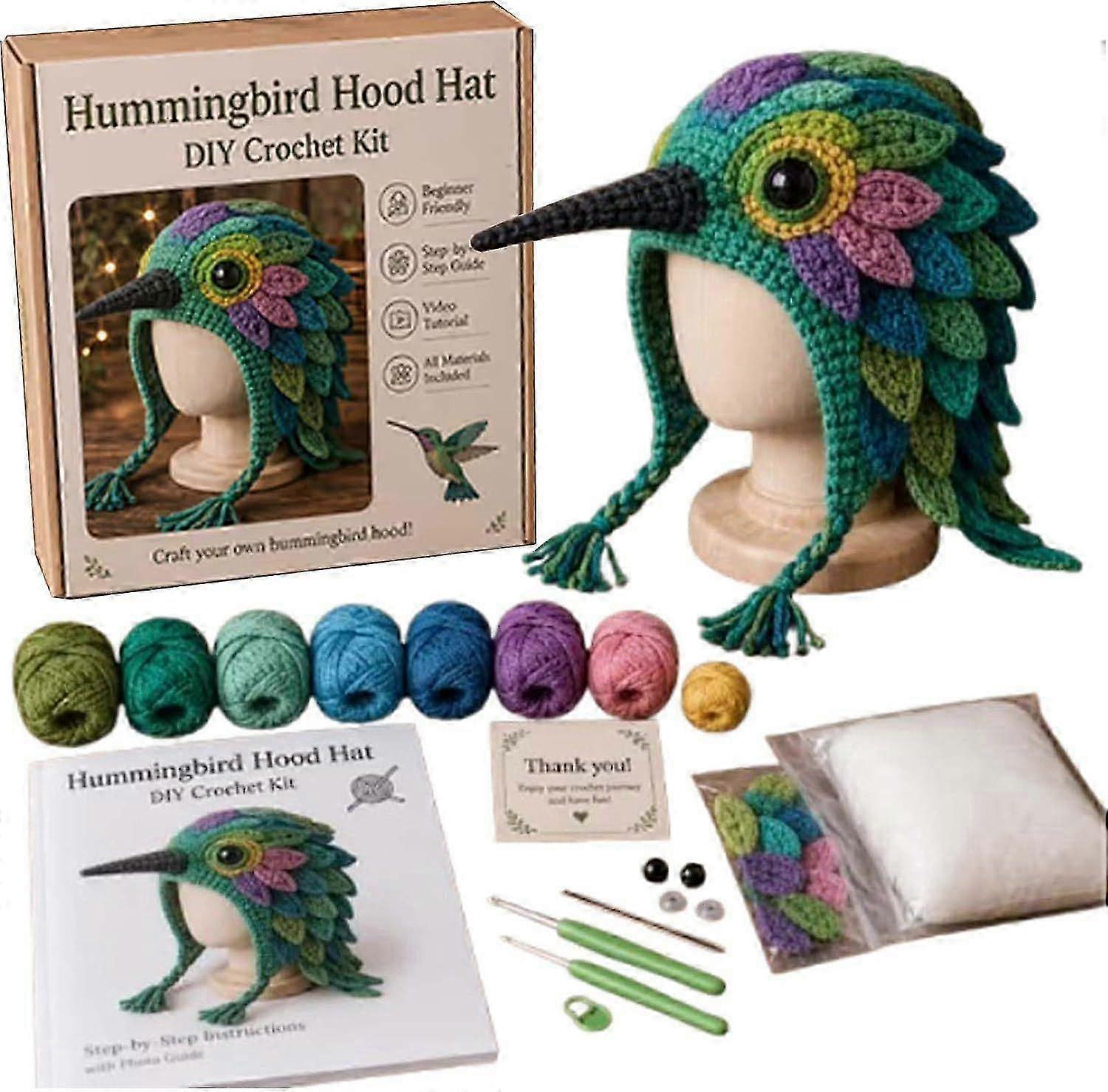Handmade Animal Hood Hat Kit