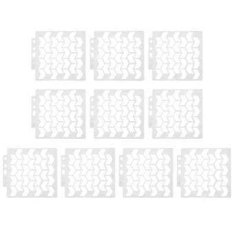 10Pcs Mandala Template Painting Drawing Stencils Reusable DIY Scrapbook Making Mold Art Supply YEMAA