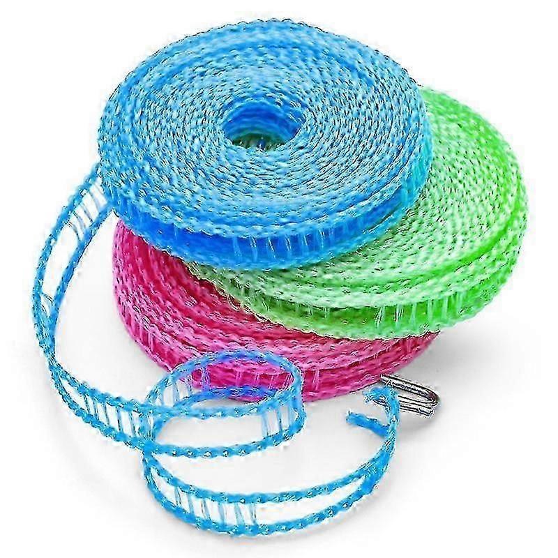 5m Windproof Non-slip Portable Clothesline