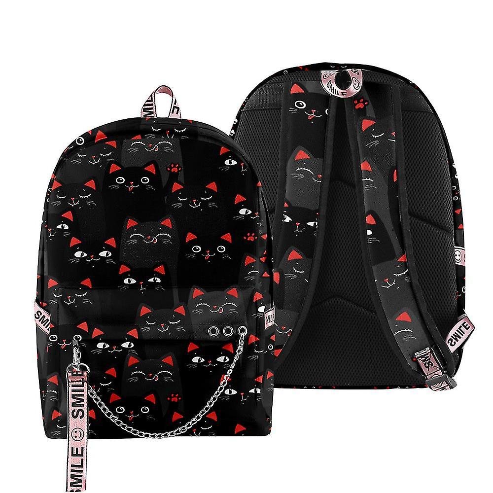 Cat Dog Oxford Cloth Creative Cool Simple Backpack