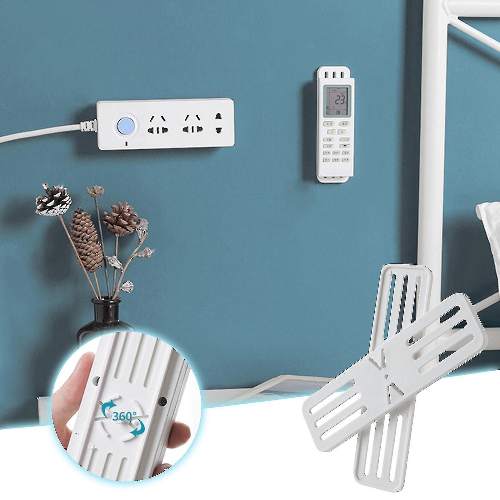 Invisible Socket Bracke Autocollant mural suspendu Socket Holder Punch Free