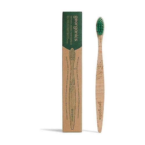 Beech wood toothbrush - medium 1 unit