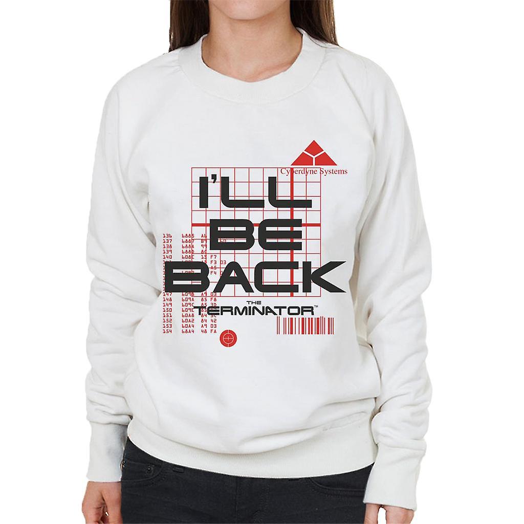 Sudadera de mujer Terminator I'll Be Back