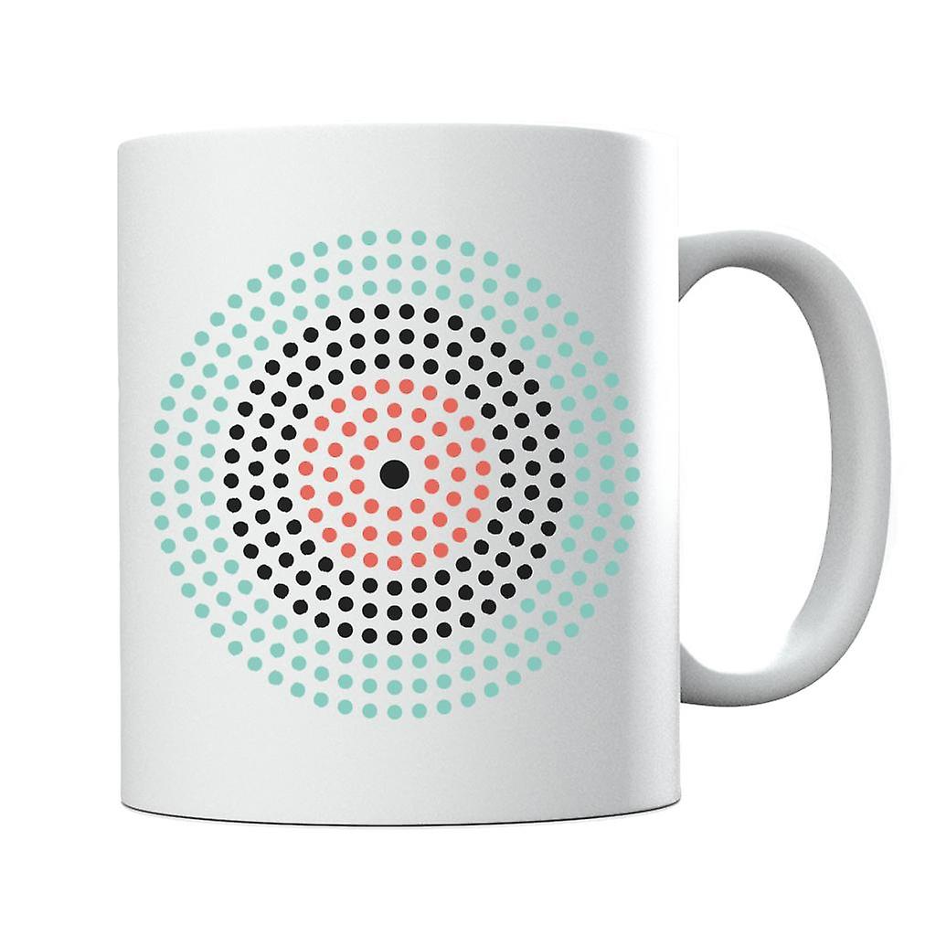 Geometric Shape Circular Pattern Mug