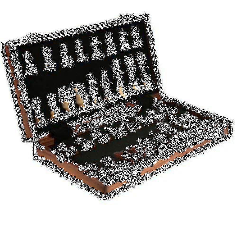 Foldable Wooden Chess Set 39cm(,)