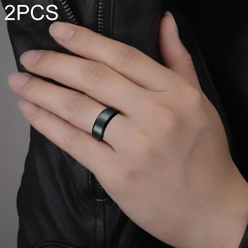2 PCS Men Ring