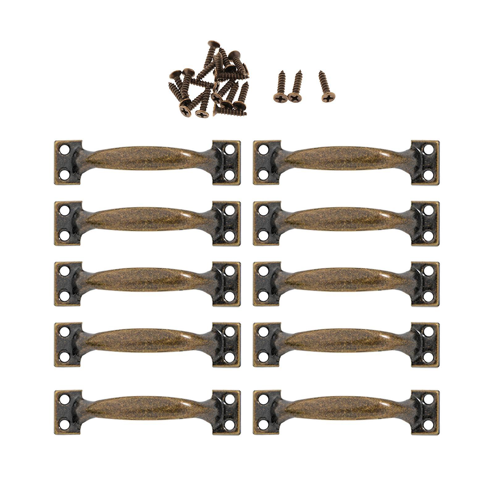 Classic Bow Pull Handles Door Knobs For Wardrobes Dressing Tables Restaurant Bronze
