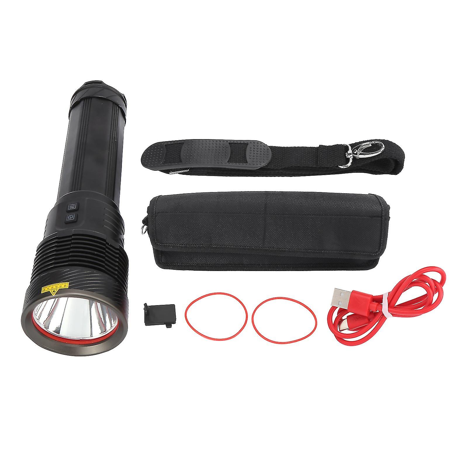 Xhp70 Powerful Led Flashlight Waterproof Torch Usb Rechargeable Hunting Lantern Work Lamp