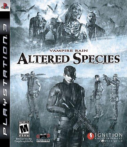 Vampire Rain Altered Species  Game - PS3 - New & Sealed